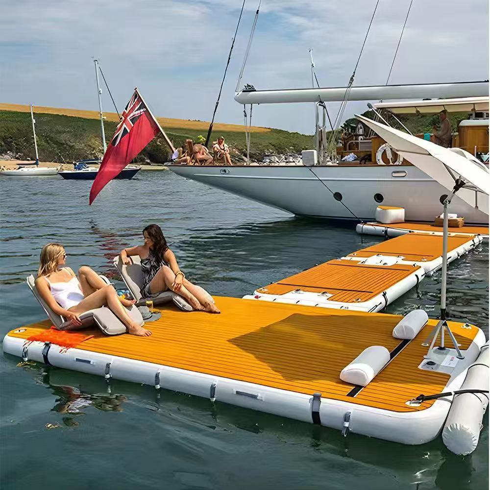 inflatable teak decking